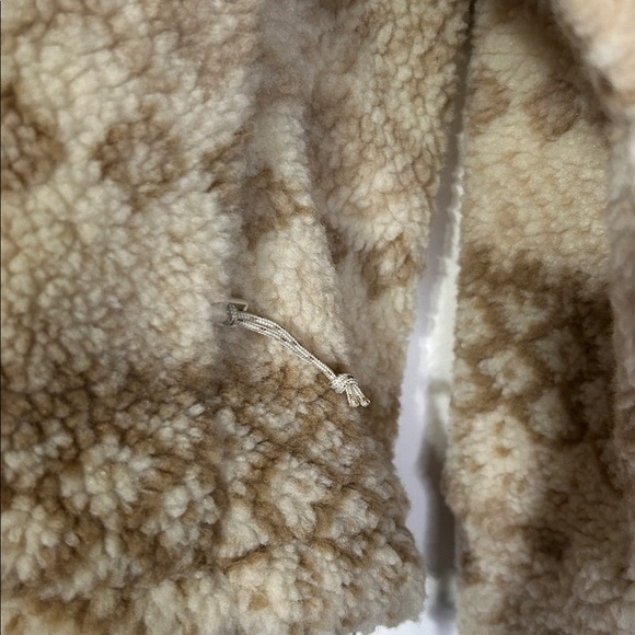 Alpine Design Cream and Brown Varsity Jacket - Picture 7 of 7